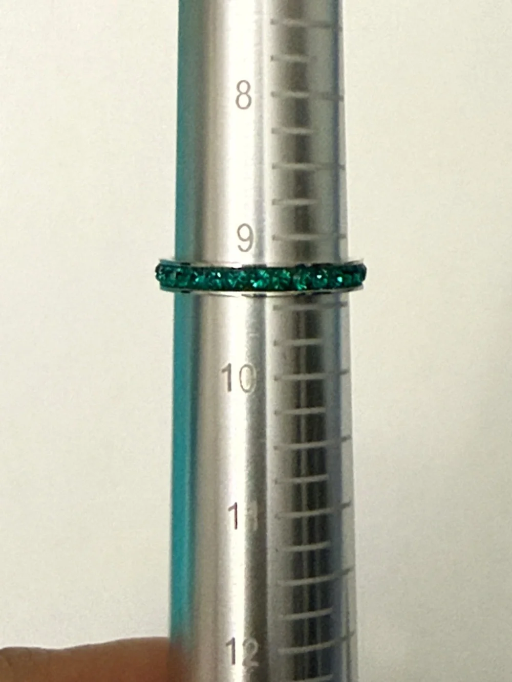 Multicolor Crystal Stackable Band Set - Size 9 - Picture 5 of 6